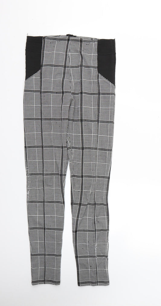 Womens UK Size 10 River Island Regular Fit Multicoloured Trousers