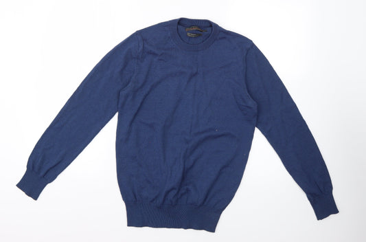Additional front view of 247 men’s blue jumper, size S