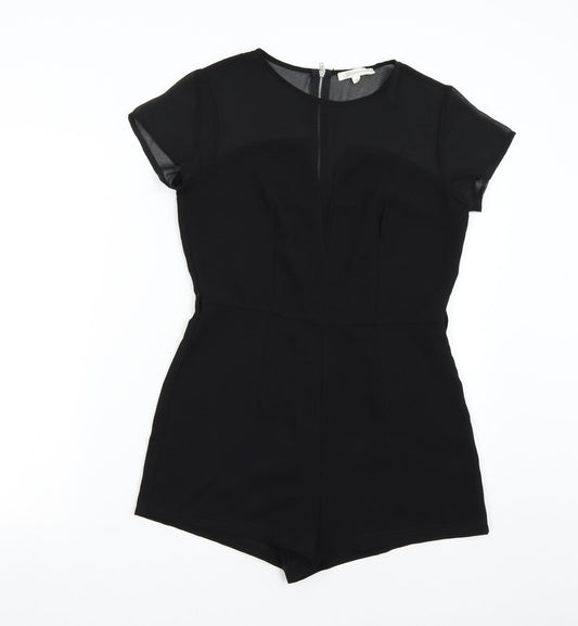 Womens UK Size S Glamorous One-Piece Black Jumpsuit