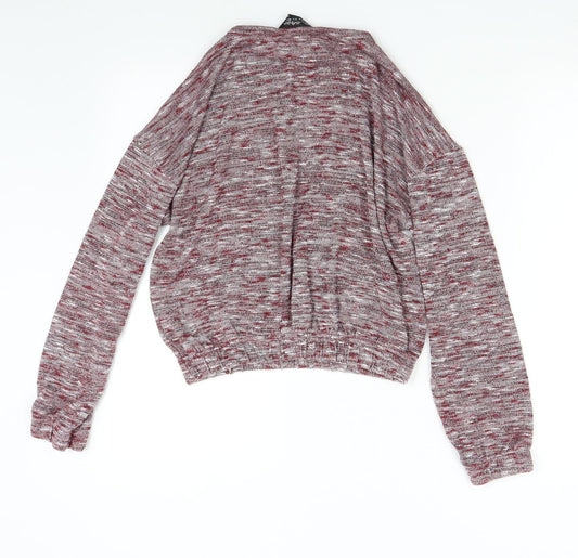 Womens UK Size 8 Miss Selfridge Red Pullover Jumper