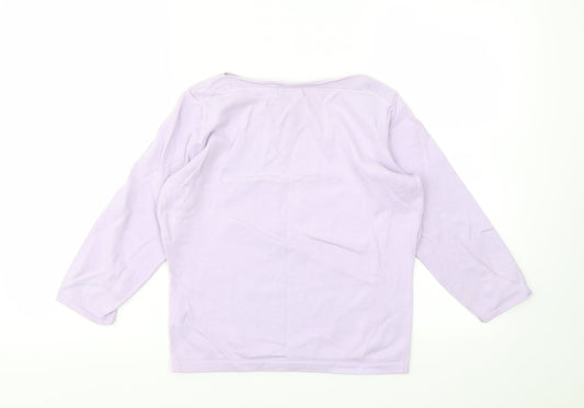 Mexx Womens Purple Basic T-Shirt Size S