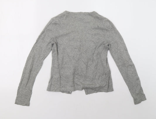 Womens UK Size M Old Navy Grey Cardigan Jumper