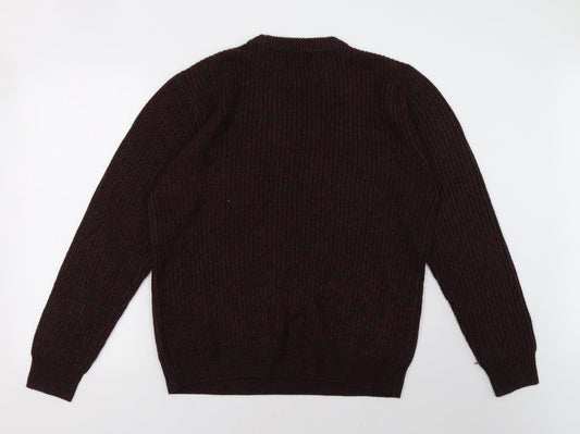 George Mens Red Pullover Sweatshirt Size M