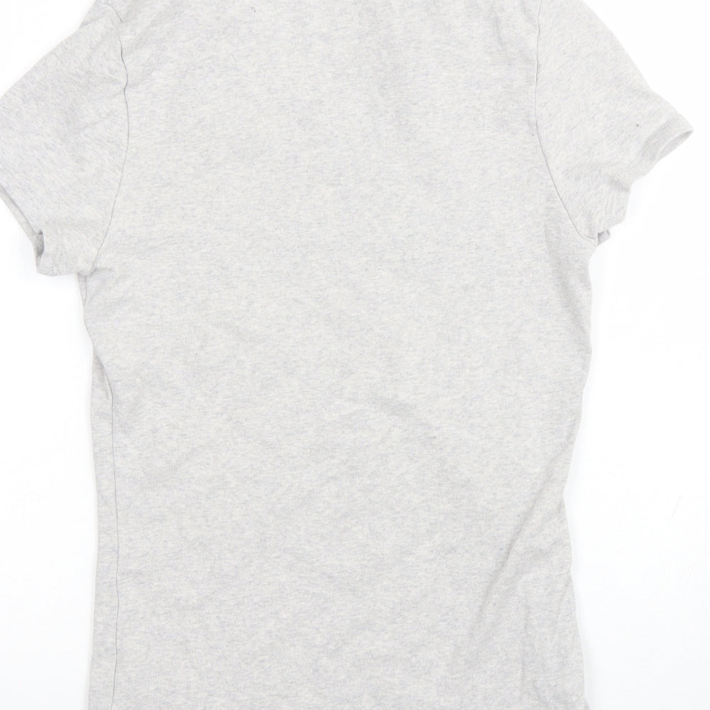 George Womens Grey Basic T-Shirt Size 12
