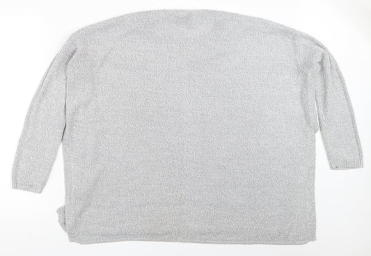 H&M Womens Grey Pullover Jumper Size M