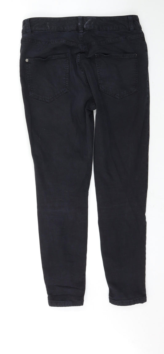 Womens UK Size 10 Marks and Spencer Regular Fit Skinny Black Jeans
