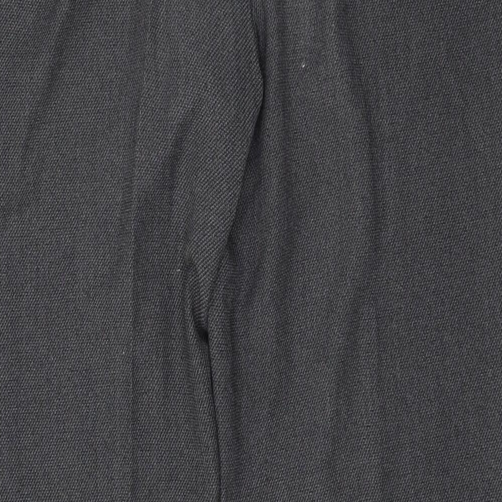 Womens UK Size 14 Marks and Spencer Regular Fit Grey Trousers