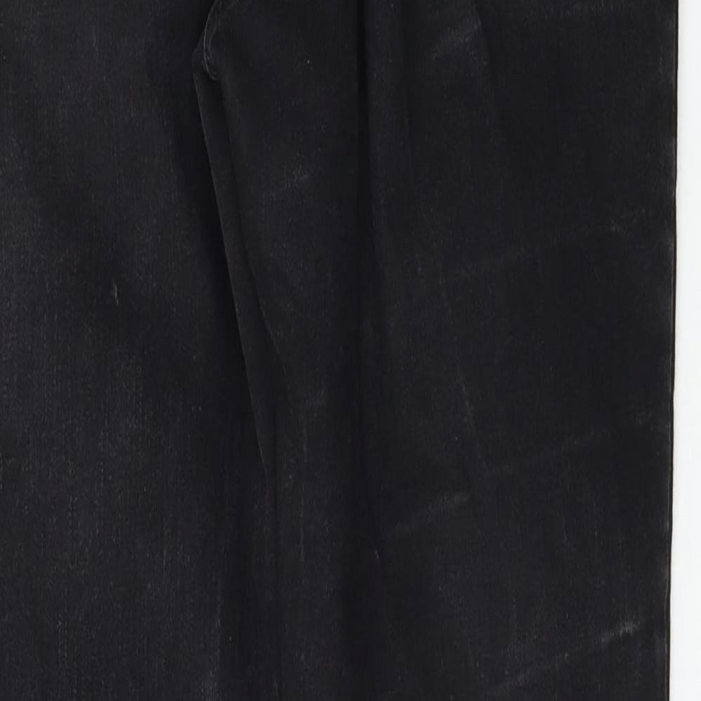 NEXT Womens Black Skinny Jeans Size 12 L29.5 in