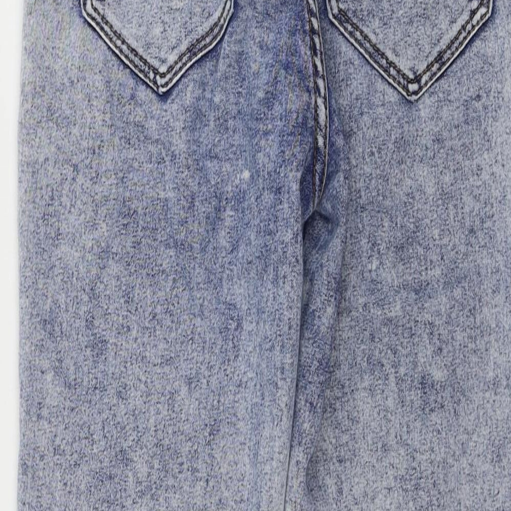 Pull&Bear Womens Blue Skinny Jeans Size 24 in L23 in