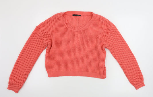 Womens UK Size M QED London Pink Pullover Jumper