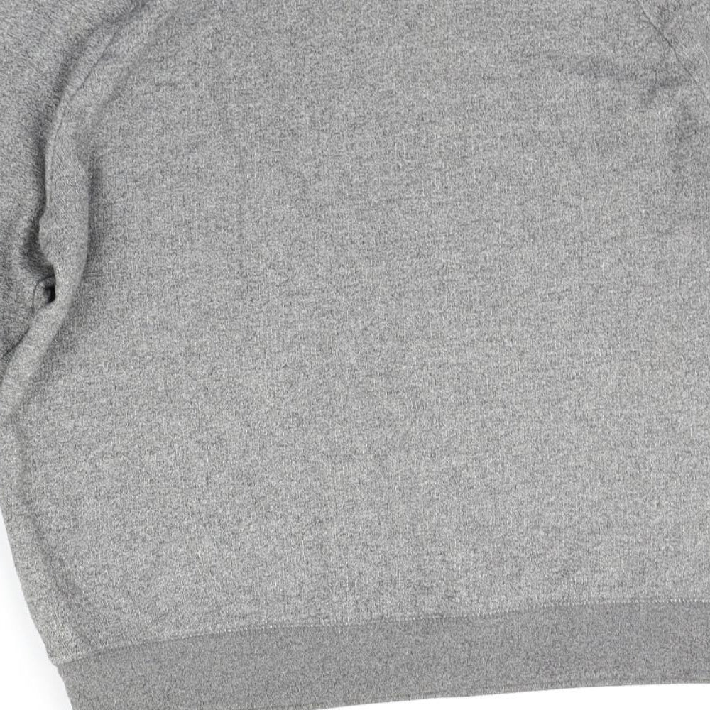 Topman Mens Grey Pullover Jumper Size S