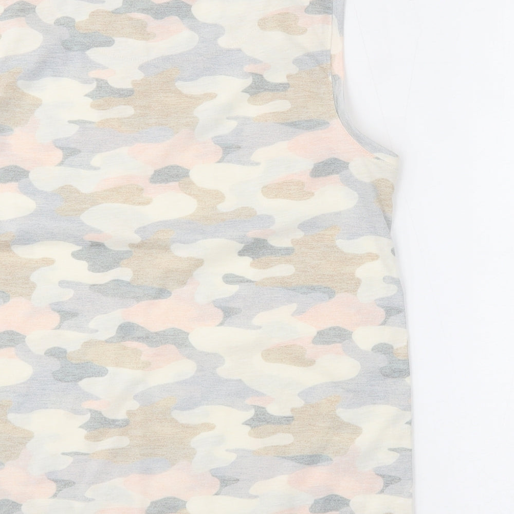 Womens UK Size 6 Marks and Spencer Multicoloured Basic Tank