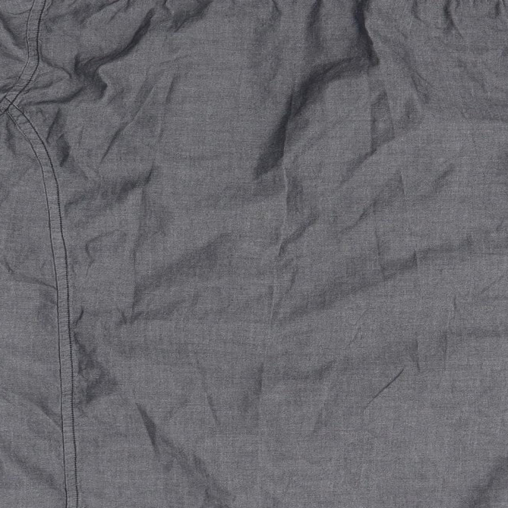 Primark Mens Grey Button-Up Size S