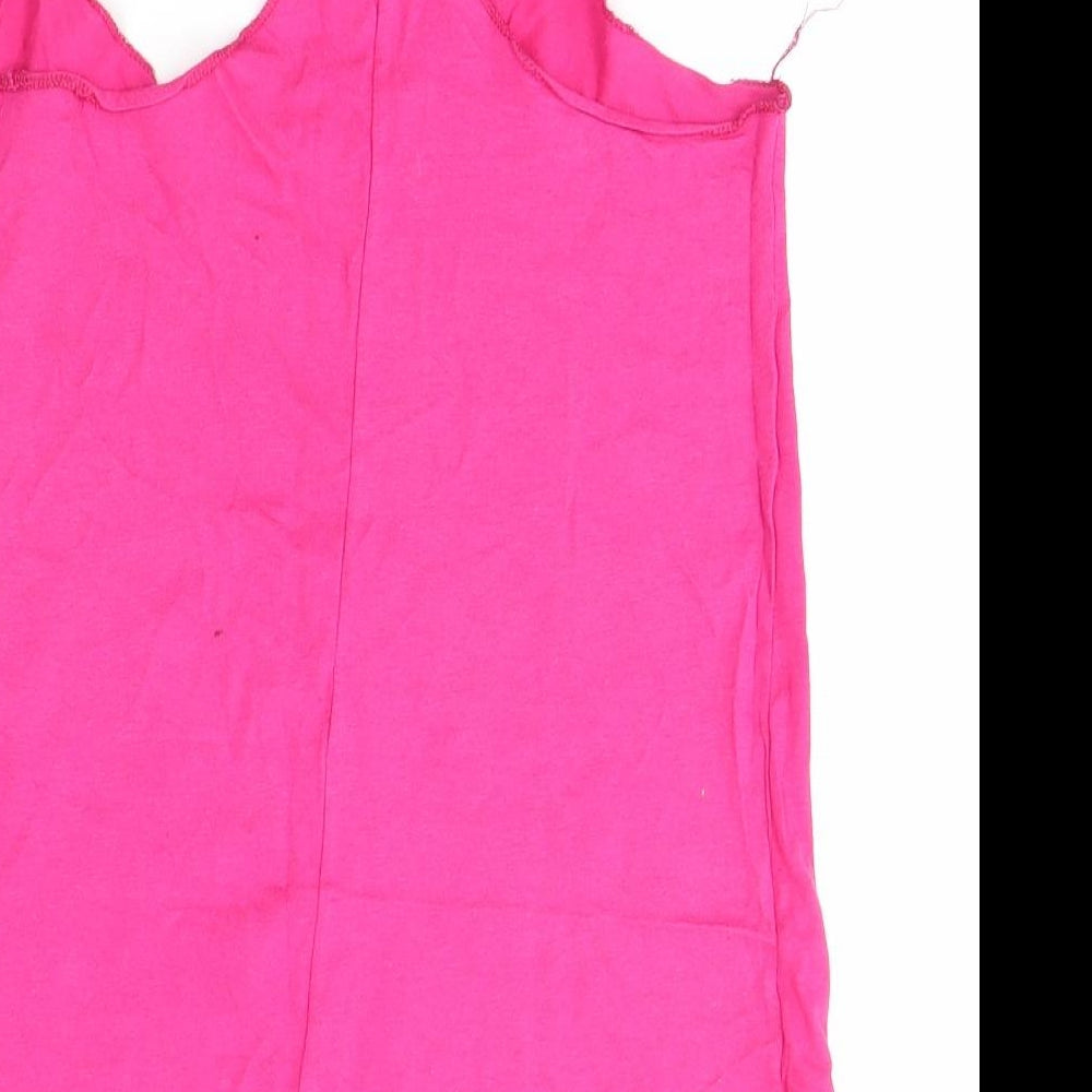 Primark Womens Pink Basic Tank Size 12
