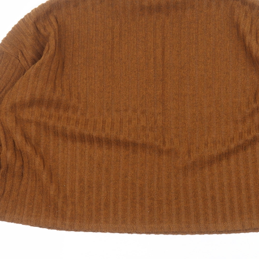Primark Womens Brown Pullover Jumper Size M
