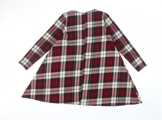 In the Style Womens Red A-Line Size 10
