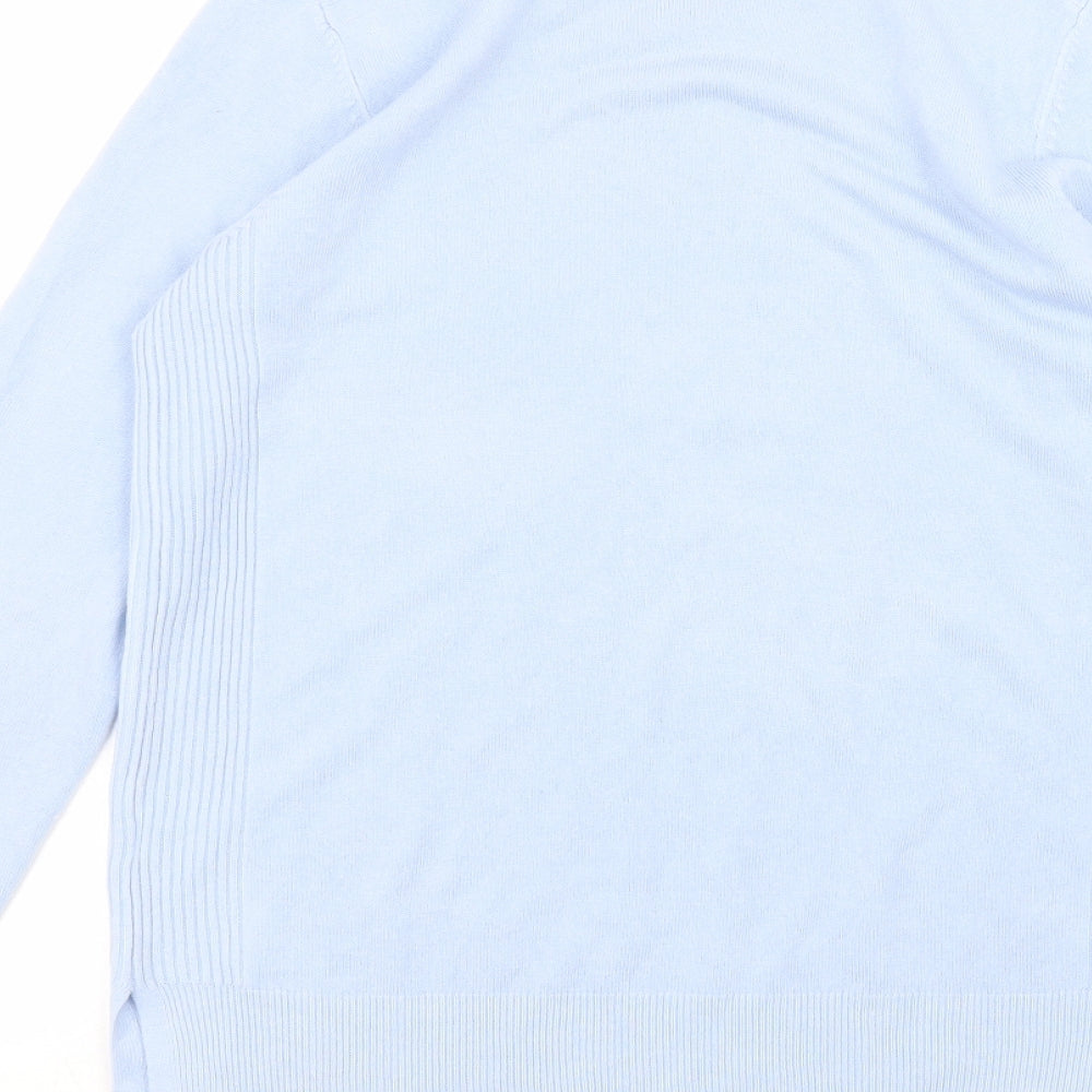 F&F Womens Blue Basic T-Shirt Size 10