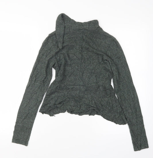 Womens UK Size S H&M Green Pullover Jumper