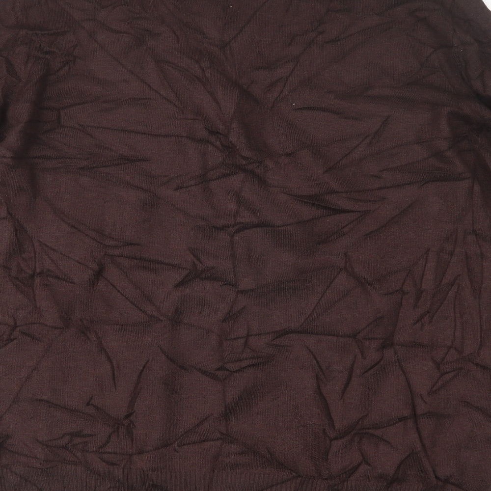 Womens UK Size L Casamia Brown Pullover Jumper