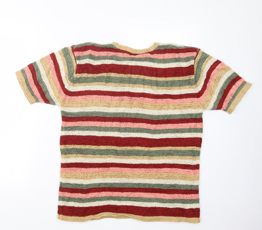 Damart Womens Red Pullover Jumper Size 16