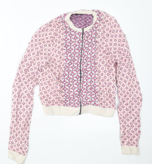Womens UK Size 8 Topshop Pink Jacket