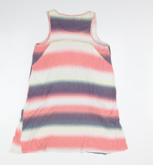 NEXT Womens White Striped Shift Size 12