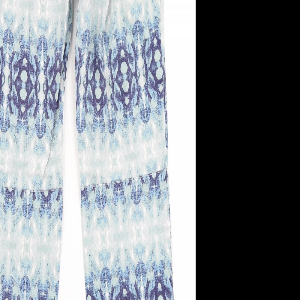 Womens UK Size 16 H&M Regular Fit Skinny Blue Jeans