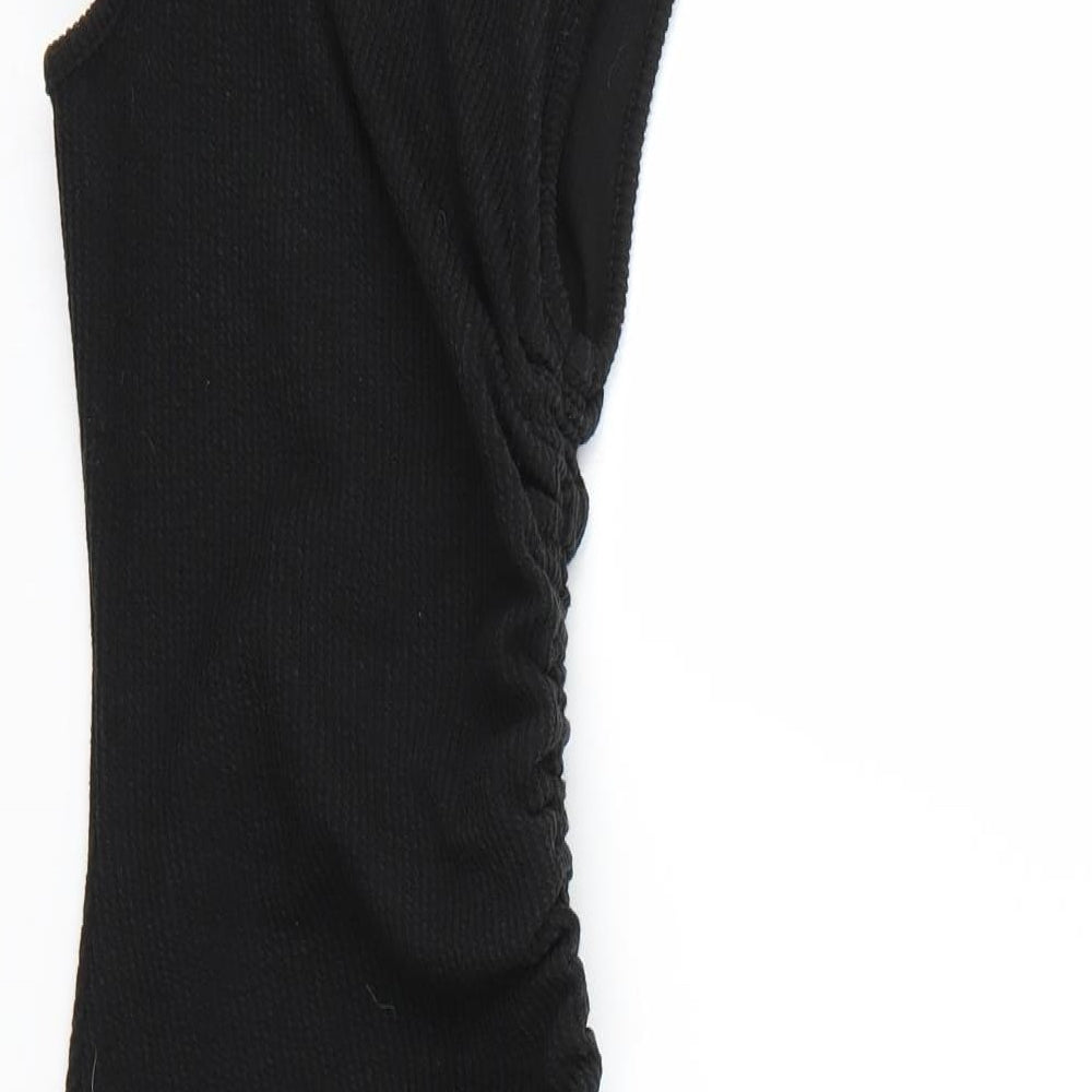 PRETTYLITTLETHING Womens Black Bodycon Size 4