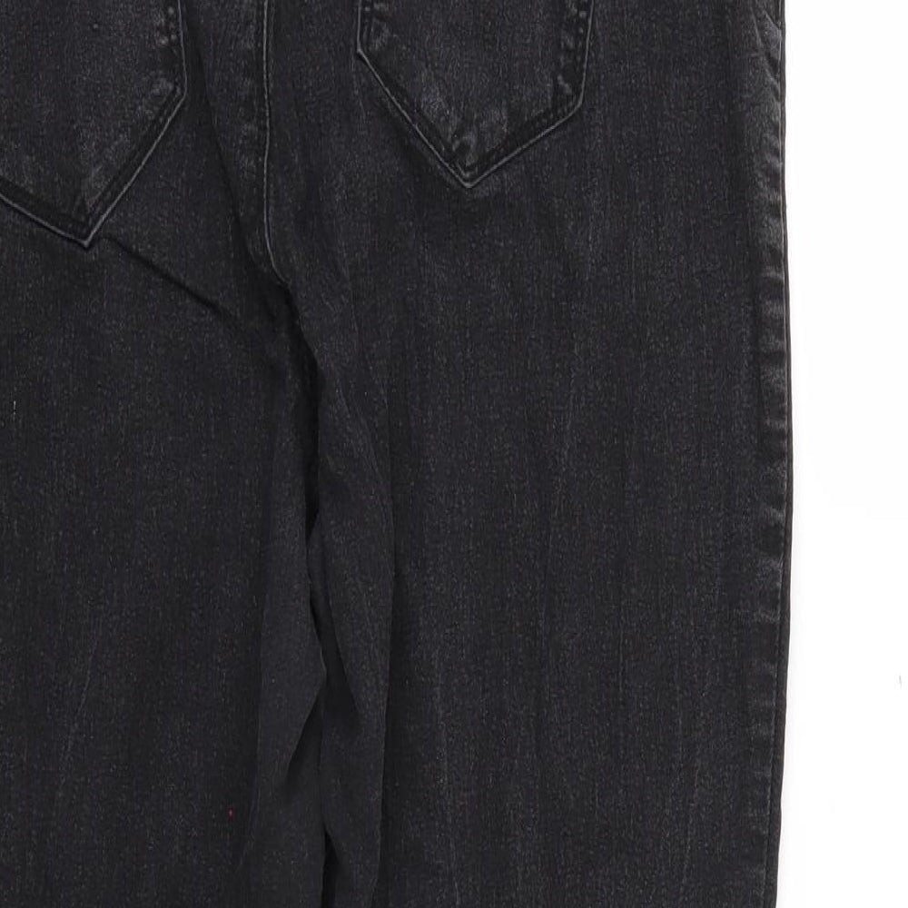 Denim & Co. Womens Black Skinny Jeans Size 18 L26 in