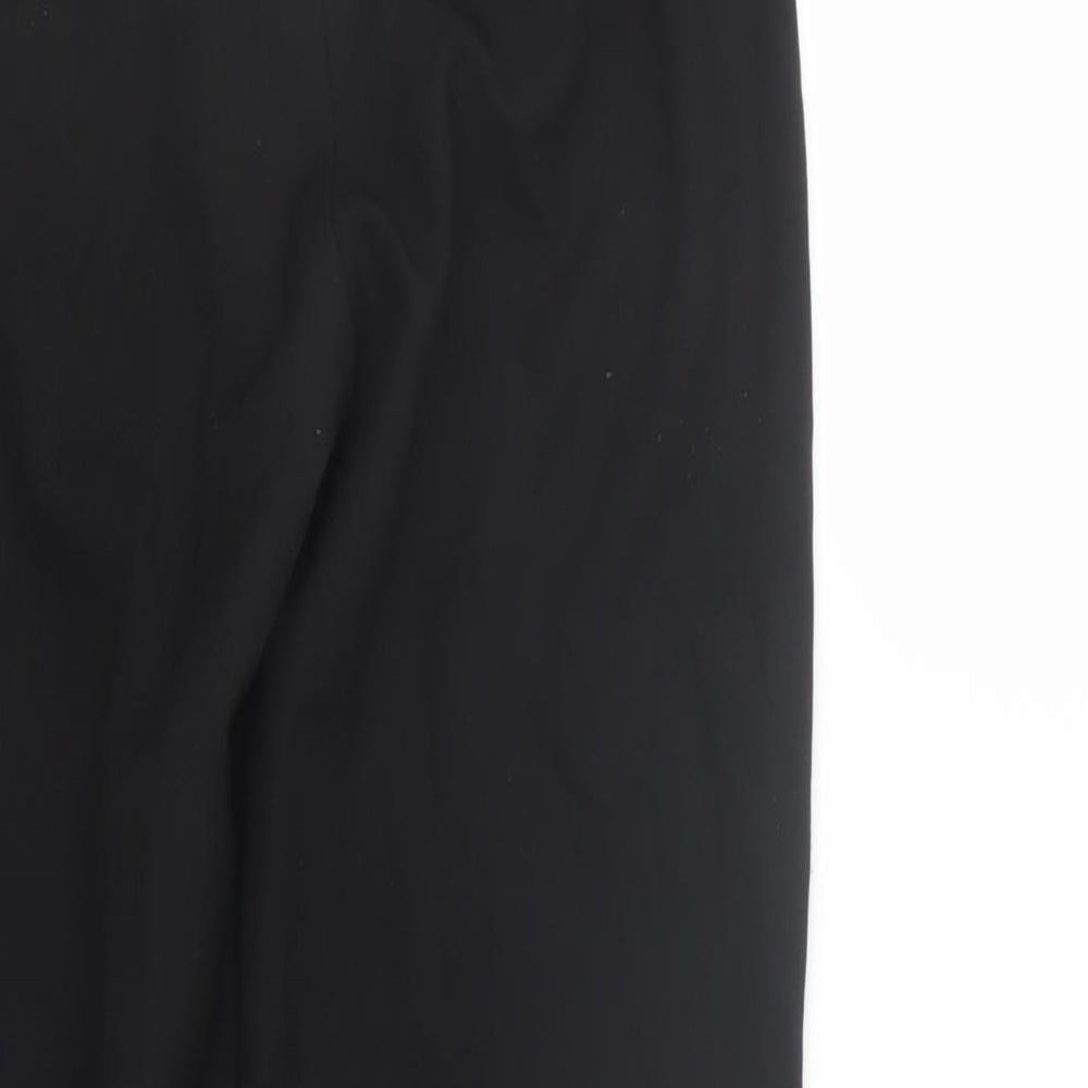 Florenceroby Womens Black Trousers Size 8 L27 in