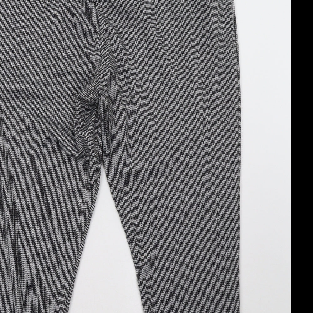 F&F Womens Grey Trousers Size 18 L28 in