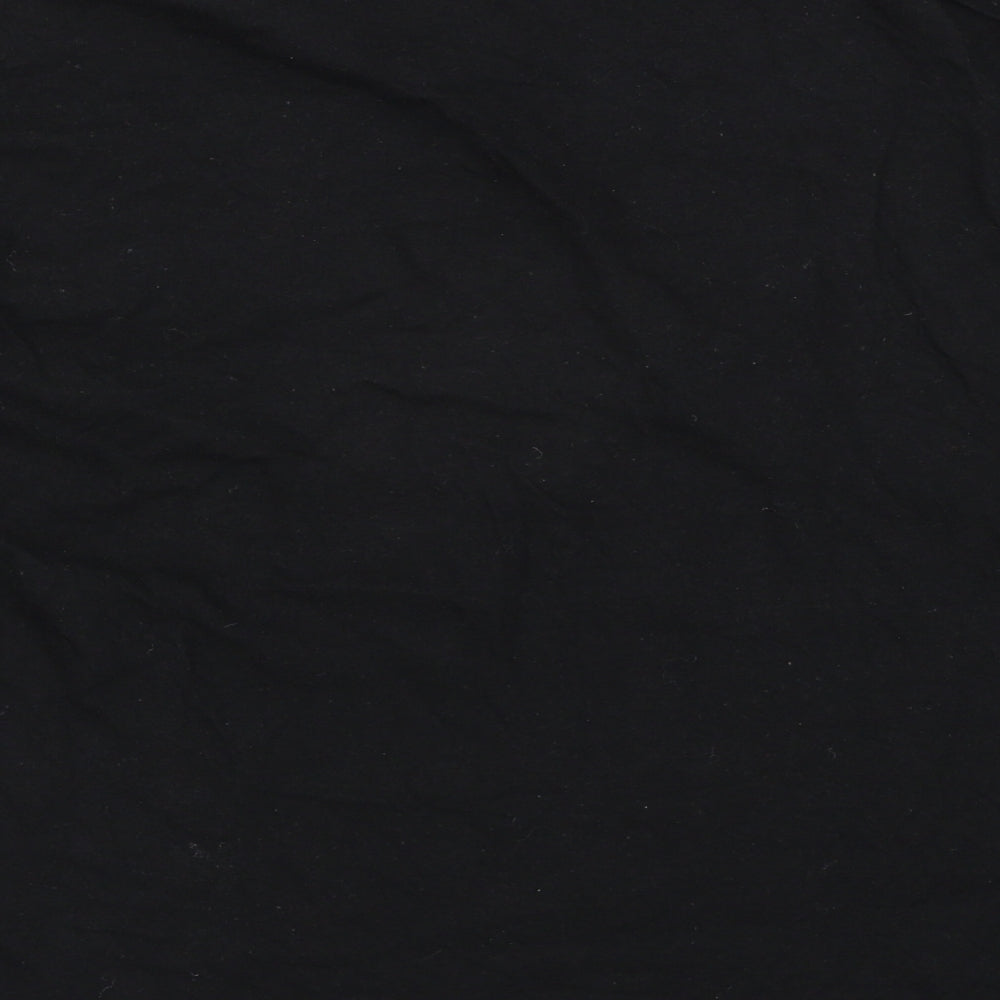 Boohoo Womens Black Basic T-Shirt Size M