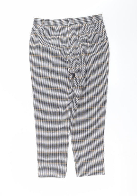 Womens UK Size 10 Marks and Spencer Slim Fit Blue Trousers