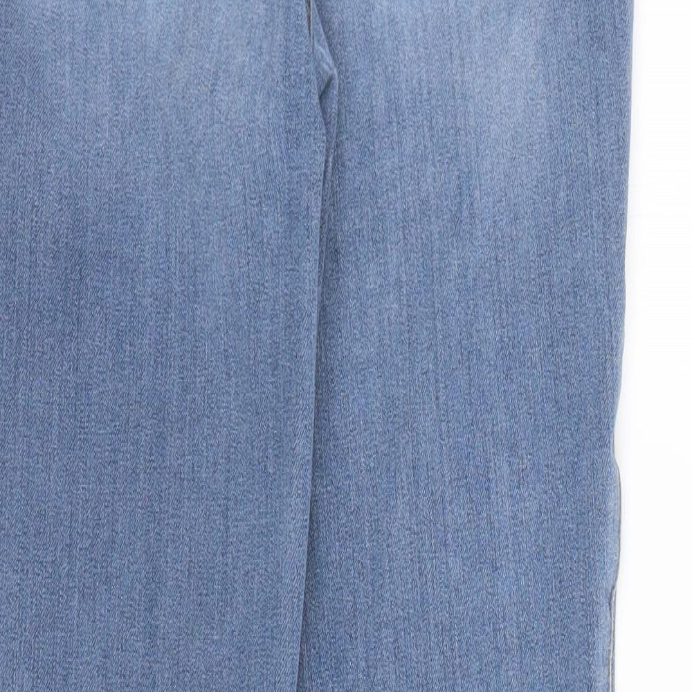 NEXT Womens Blue Denim Skinny Jeans Size 10 L26 in