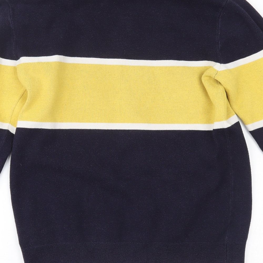 H&M Mens Blue Pullover Jumper Size XS