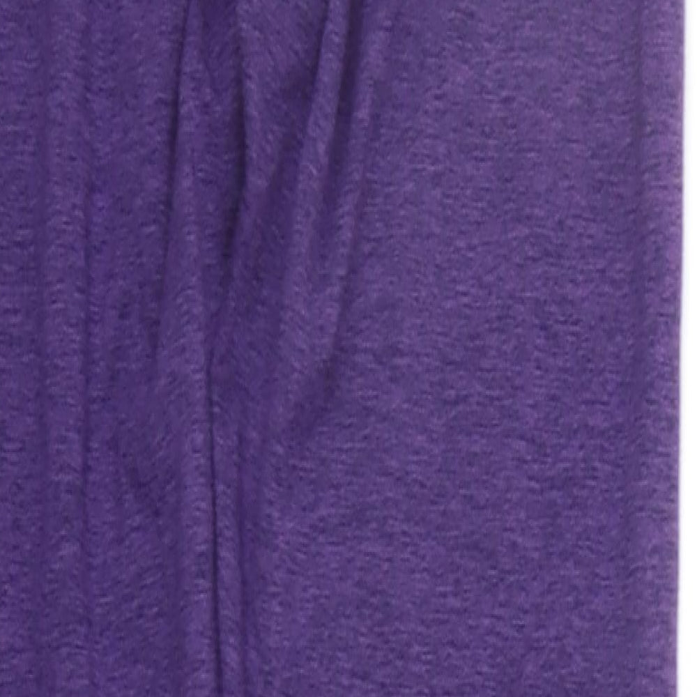 Womens UK Size 12 Marks and Spencer Jegging Purple Leggings