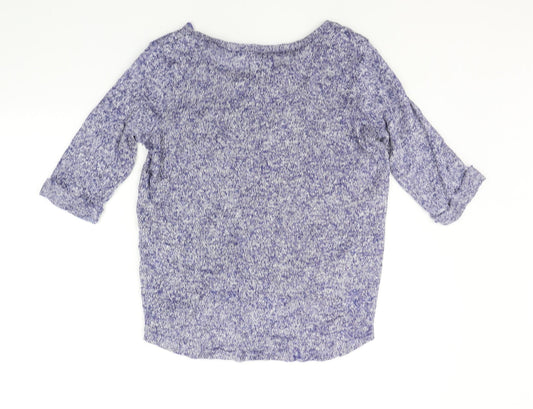Womens UK Size 12 New Look Blue Pullover Jumper