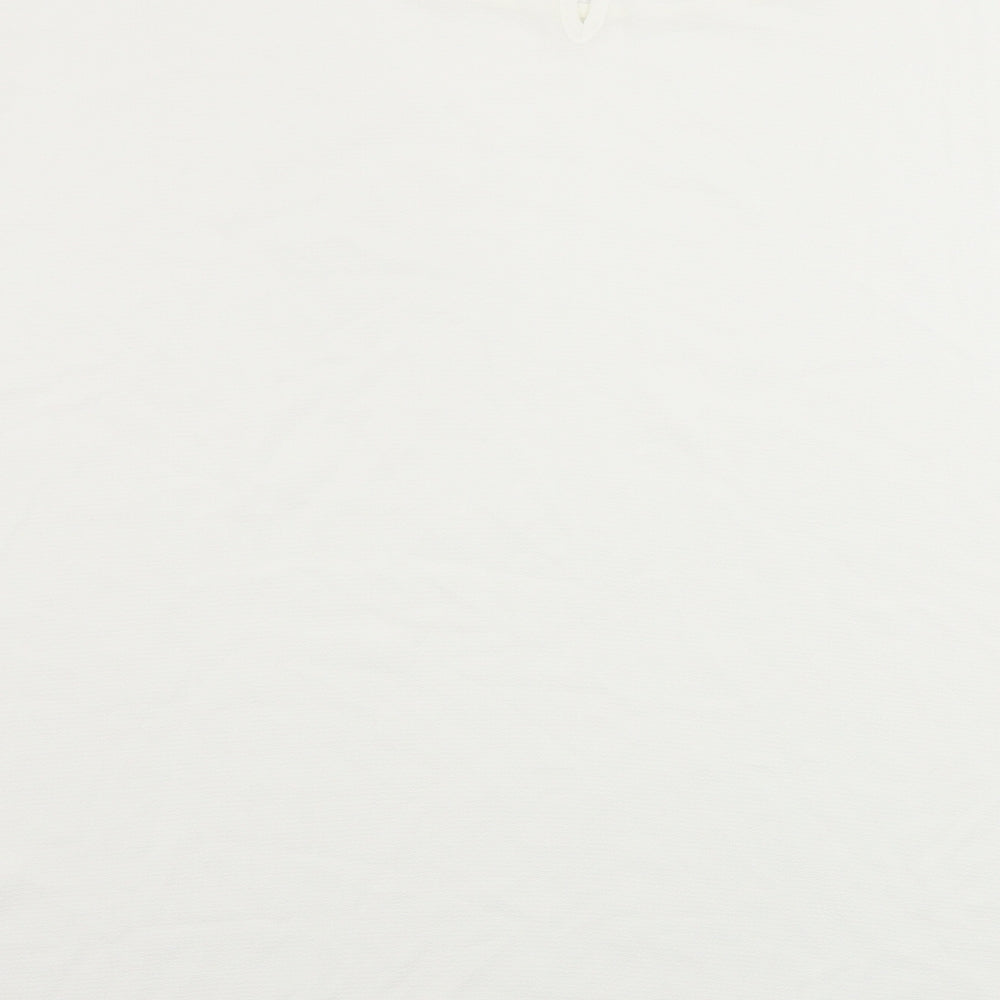 Bonmarché Womens Ivory Basic Blouse Size 22