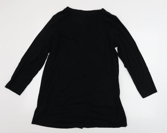 Womens UK Size M BPC Black Cardigan Jumper