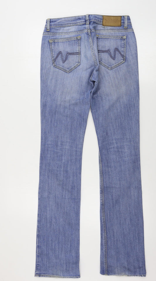 Zara Womens Blue Skinny Jeans Size 6 L30 in