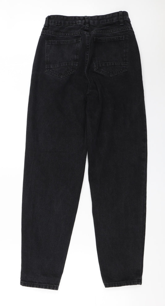 SheIn Womens Black Denim Straight Jeans Size XS L29 in