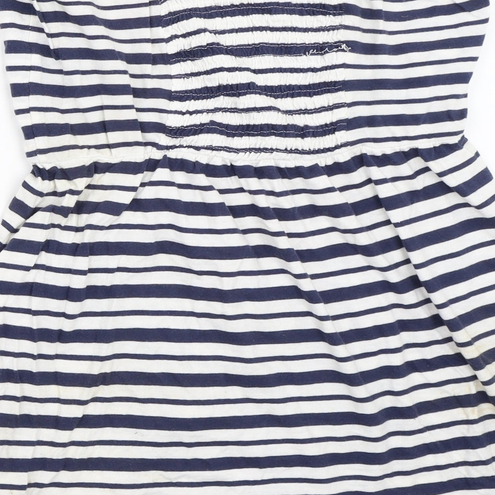 Womens UK Size L INSIDE Blue Basic T-Shirt