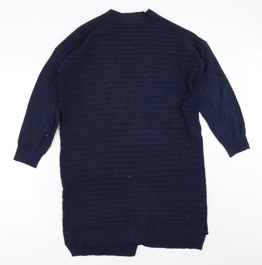 TU Womens Blue Cardigan Jumper Size 14