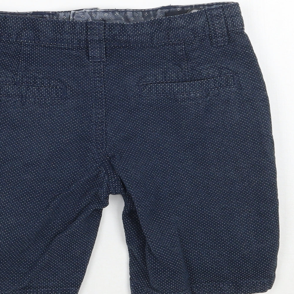 Denim co Boys Blue Polka Dot Cargo Shorts Size 5-6 Years