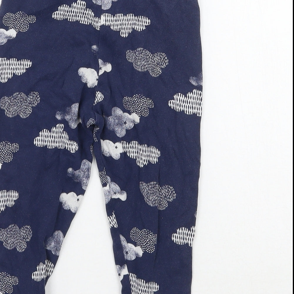 George Girls Blue Sweatpants Trousers Size 2 Years