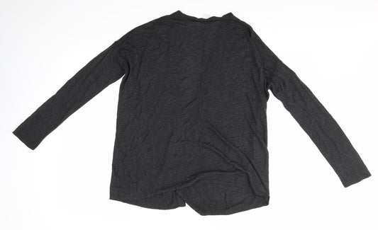 H&M Womens Grey Cardigan Jumper Size M