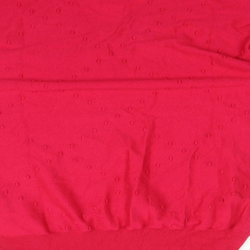 Womens UK Size S NEXT Pink Basic T-Shirt