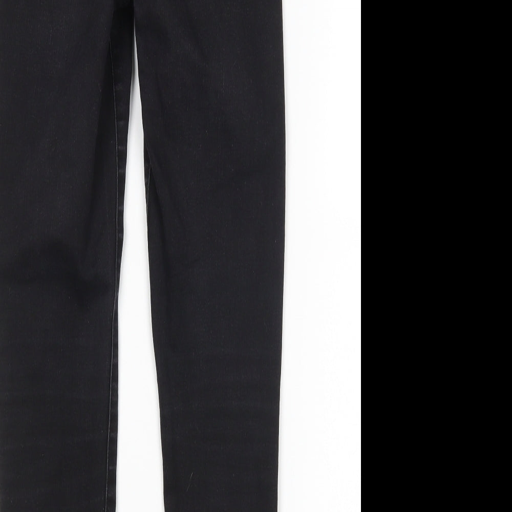 Denim Co Womens Black Skinny Jeans Size 10 L26 in