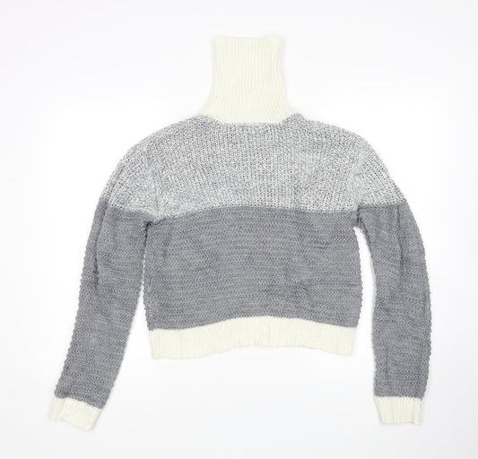 Womens UK Size S SheIn Multicoloured Pullover Jumper