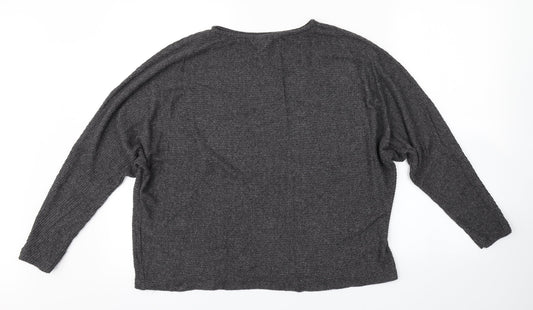 Womens UK Size M H&M Grey Pullover Jumper
